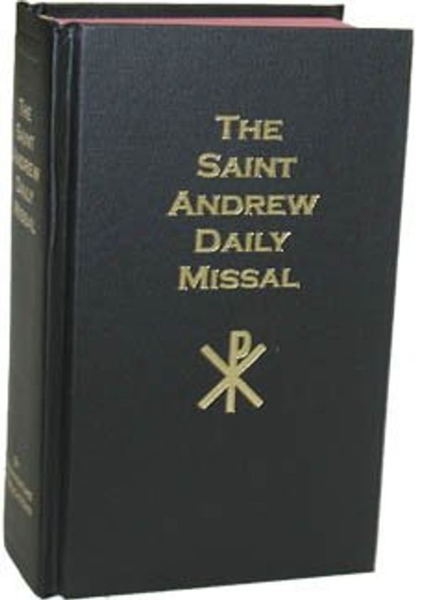 Cover Art for B0012J2UWO, St Andrew Daily Missal 1945 (Gold Edges) by Dom Gaspar Lefebvre