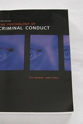 Cover Art for 9780870847110, The Psychology of Criminal Conduct by Andrews, D. A./ Bonta, James
