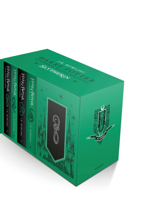 Cover Art for 9781526624581, Harry Potter Slytherin House Editions Hardback Box Set by J.k. Rowling