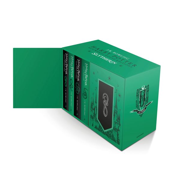 Cover Art for 9781526624581, Harry Potter Slytherin House Editions Hardback Box Set by J.k. Rowling