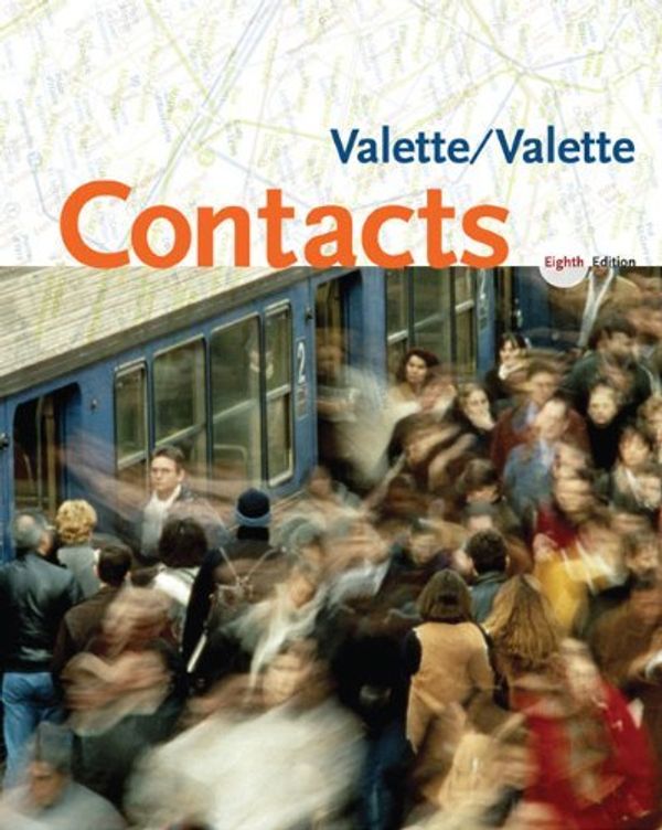 Cover Art for 9780618395804, Contacts: Langue Et Culture Francaises by Jean-Paul Valette