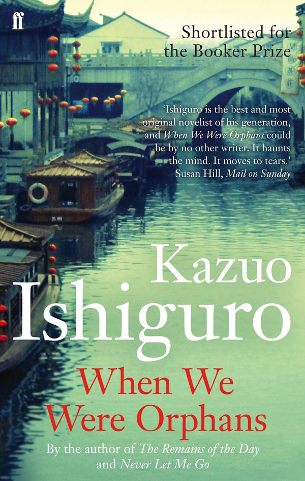 Cover Art for 9780571249374, When We Were Orphans by Kazuo Ishiguro