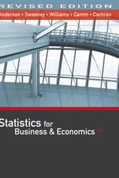 Cover Art for 9781337094160, Statistics for Business & Economics (Revised 13th Edition) by David Anderson