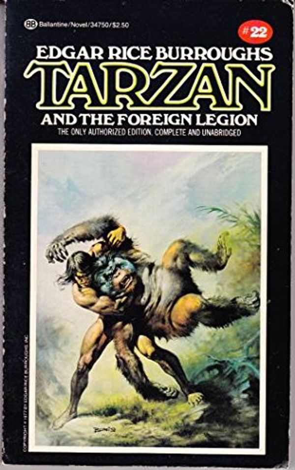 Cover Art for 9780345347503, Tarzan and the Foreign Legion: (#22) by Edgar Rice Burroughs