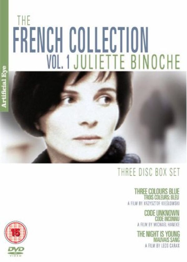Cover Art for 5021866371306, French Collection Vol. 1 - Juliette Binoche Collection (Three Colours Blue / Code Unknown / Mauvais Sang ) (PAL/Region 2) by 