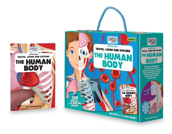 Cover Art for 9788868601409, Sassi "The Human Body" 200 pieces Puzzle and Book (Travel, Learn, & Explore) by Matteo Gaule