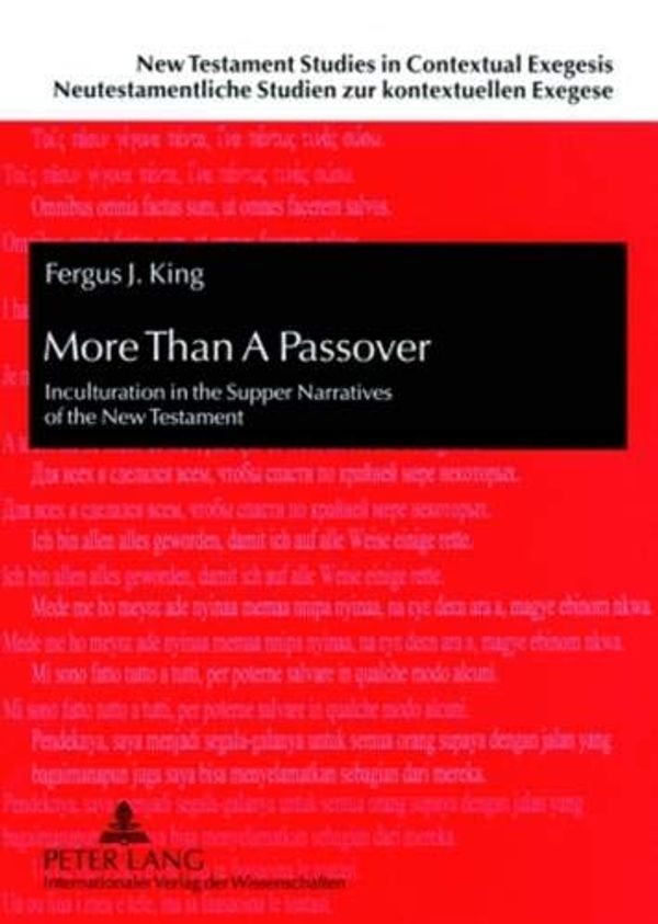 Cover Art for 9783631565759, More Than a Passover by Fergus J. King
