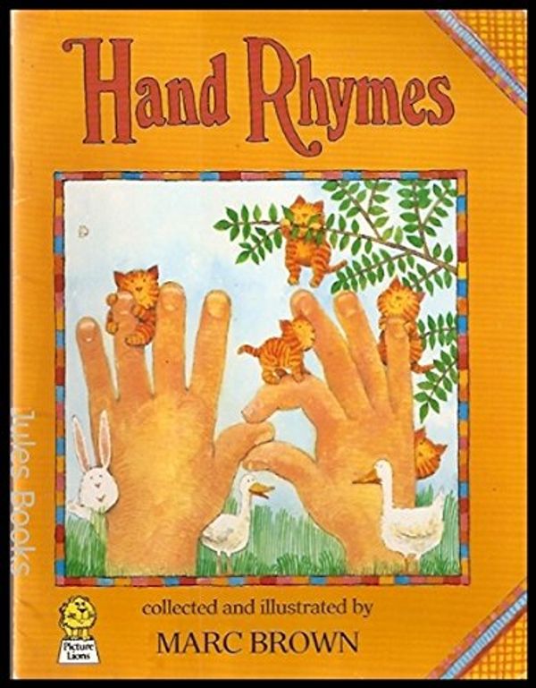 Cover Art for 9780006628002, Hand Rhymes by Marc Brown