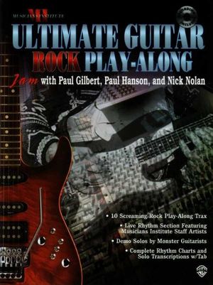 Cover Art for 9781576235805, Ultimate Guitar Rock Play-along (Ultimate Guitar Play-Along) by Gilbert, Paul, Hanson, Paul, Nolan, Nick
