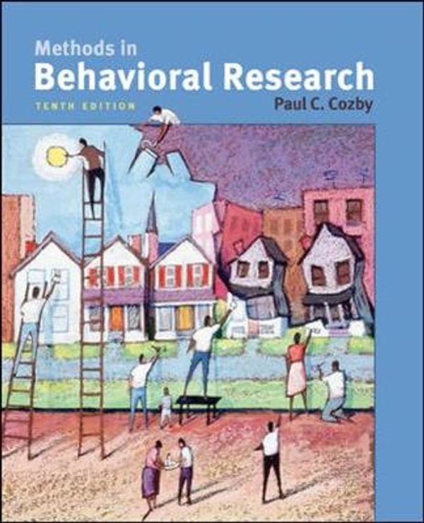 Cover Art for 9780073370224, Methods in Behavioral Research by Paul Cozby