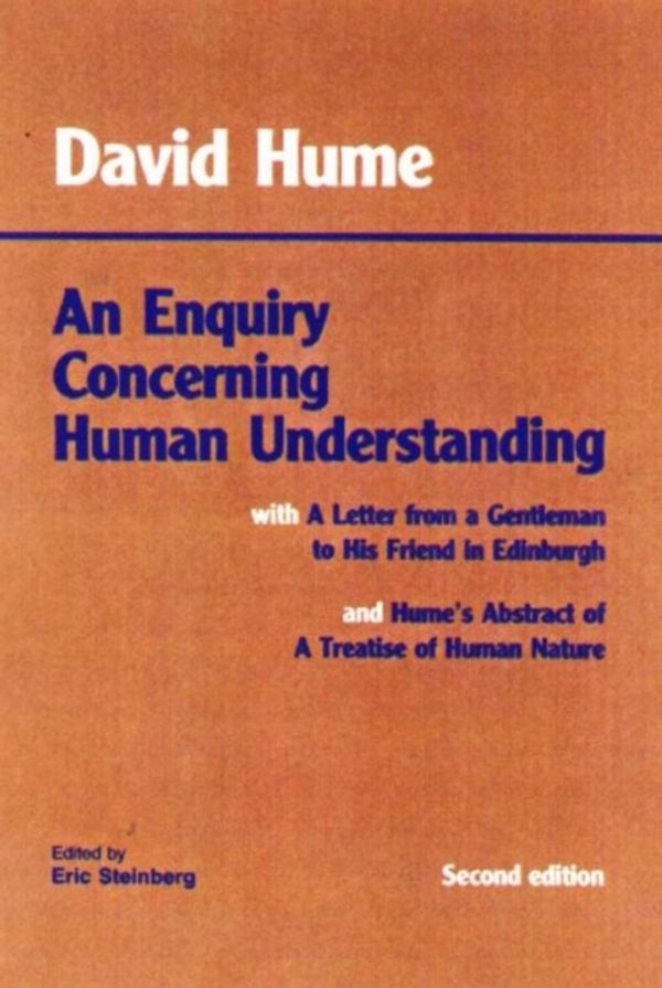 Cover Art for 9780872202290, An Enquiry Concerning Human Understanding by David Hume