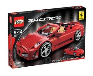 Cover Art for 0673419079174, Ferrari 430 Spider 1:17 by Lego