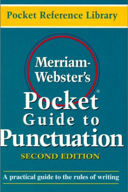 Cover Art for 9780877795179, Pocket Guide to Punctuation by Merriam-Webster