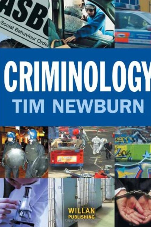 Cover Art for 9781843922841, Criminology by Tim Newburn