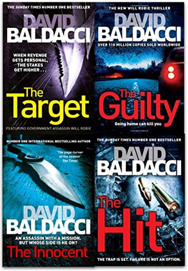 Cover Art for 9789526529011, David Baldacci Will Robie Series 3 Books Collection Set Hit, The Innocent, The Target) by David Baldacci