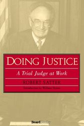 Cover Art for 9781587982453, Doing Justice by Robert Satter