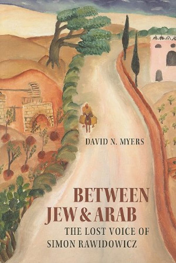 Cover Art for 9781584658542, Between Jew and Arab: The Lost Voice of Simon Rawidowicz (Tauber Institute for the Study of European Jewry Series) by David N. Myers
