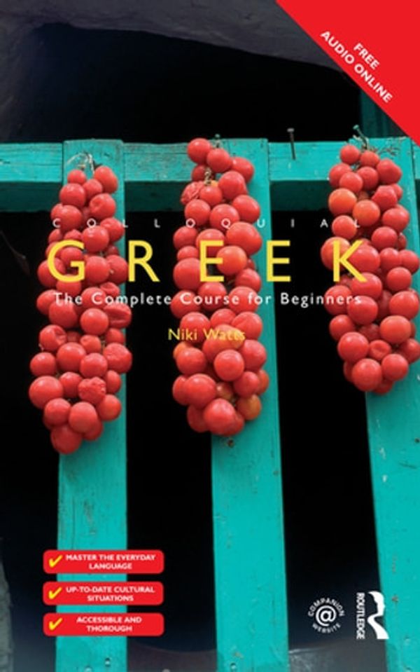 Cover Art for 9781317305378, Colloquial Greek by Niki Watts