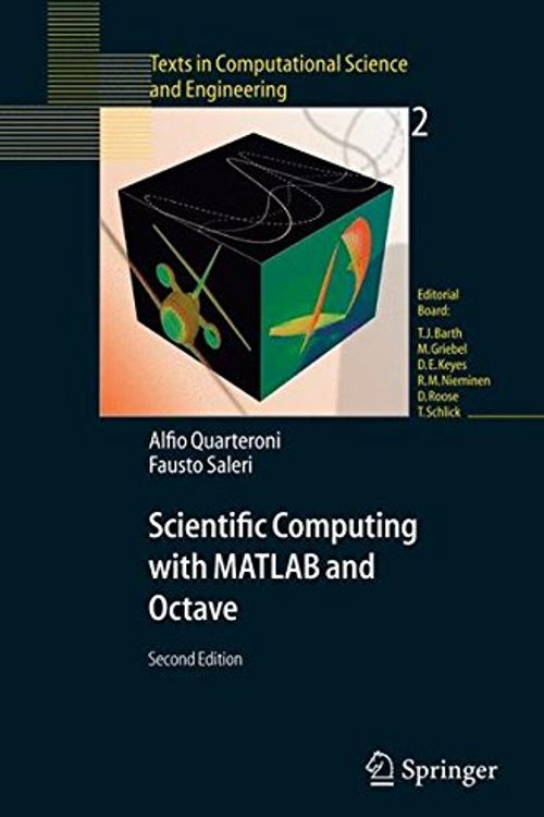 Cover Art for 9783540326120, Scientific Computing with Matlab and Octave by Alfio Quarteroni