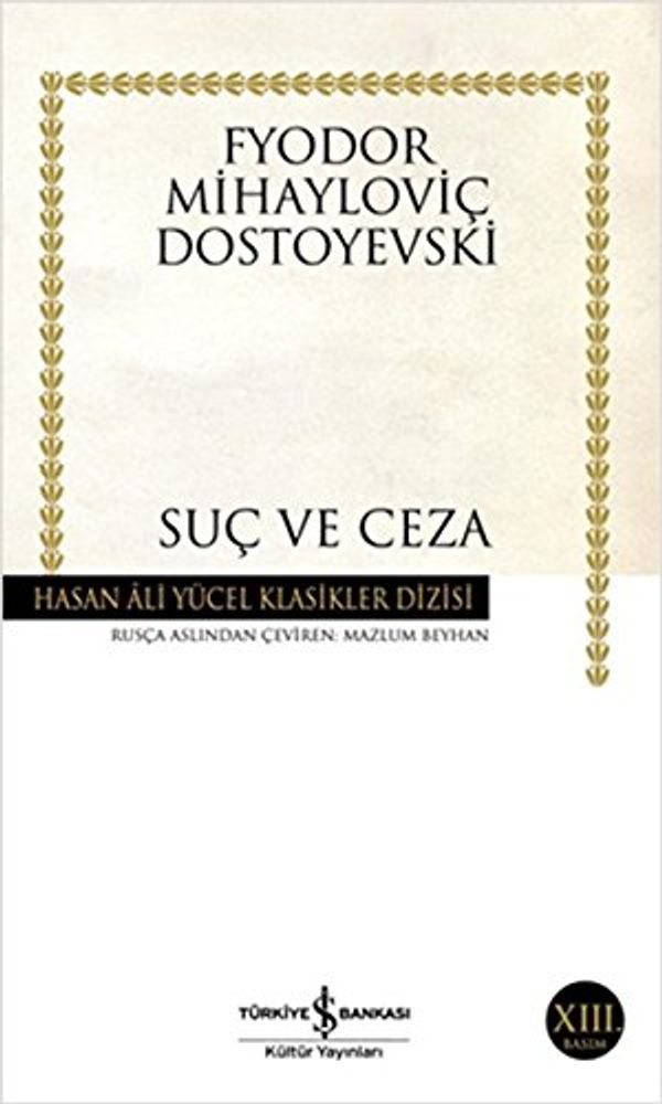 Cover Art for 9789754589023, Suc ve Ceza by Fyodor Mihayloviç Dostoyevski