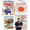 Cover Art for 9789123950447, Rick Stein’s Secret France [Hardcover], Hidden Healing Powers Of Super & Whole Foods, Whole Foods Plant-Based Diet Plan Fresh Start, Gordon Ramsay Quick & Delicious [Hardcover] 4 Books Collection Set by Rick Stein, Iota, Gordon Ramsay