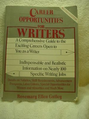 Cover Art for 9780816024629, Career Opportunities for Writers by Guiley