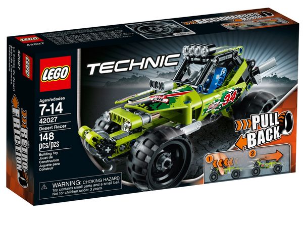 Cover Art for 5702015122559, Desert Racer Set 42027 by Lego