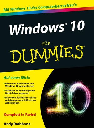 Cover Art for 9783527691593, Windows 10 für Dummies by Andy Rathbone