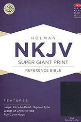 Cover Art for 9781433645129, NKJV Super Giant Print Reference Bible by Holman Bible Staff