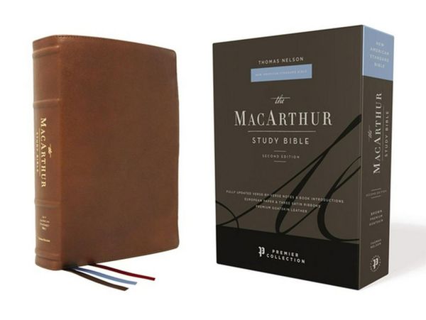 Cover Art for 9780785230892, Nasb, MacArthur Study Bible, 2nd Edition, Premium Goatskin Leather, Brown, Premier Collection, Comfort Print: Unleashing God's Truth One Verse at a Time by Thomas Nelson
