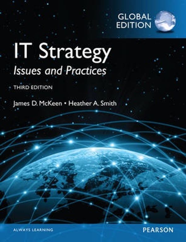 Cover Art for 9781292080260, IT Strategy: Issues and Practices by James Mckeen
