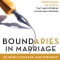 Cover Art for B00NPBJBR4, Boundaries in Marriage by Dr. Henry Cloud