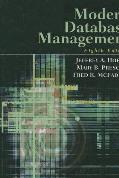 Cover Art for 9780131566729, Modern Database Management by Jeffrey a Hoffer