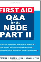 Cover Art for 9780071613729, First Aid Q&A for the NBDE: Pt. 2 by Portnof, Jason, Leung, Timothy