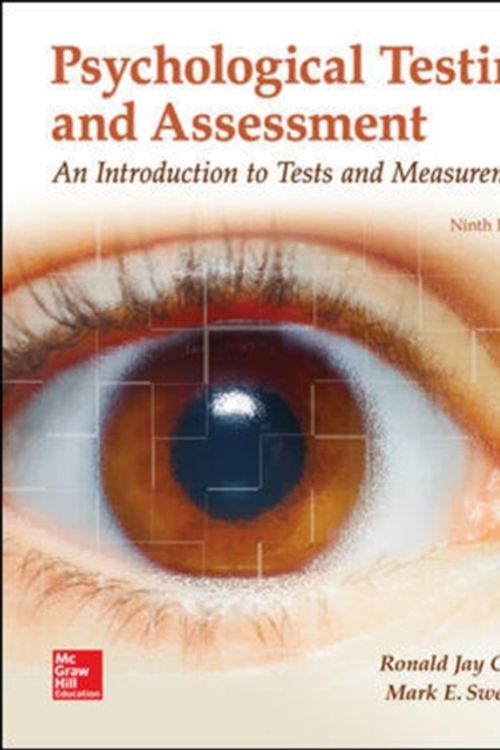 Cover Art for 9781259870507, Psychological Testing and Assessment by Ronald Jay Cohen