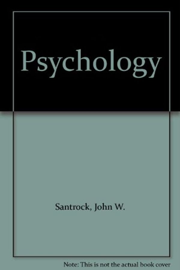 Cover Art for 9780070307063, Psychology by John W. Santrock