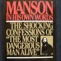 Cover Art for 9780394555584, Manson in His Own Words by 