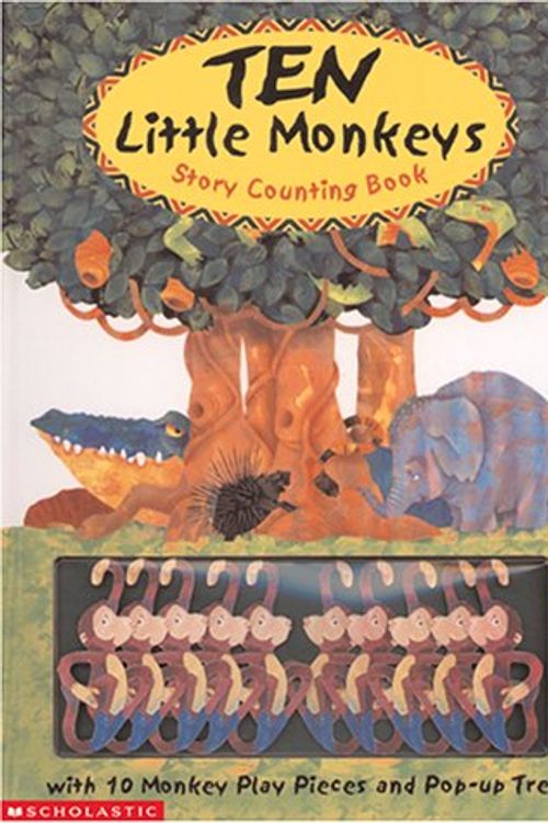 Cover Art for 9780439262408, Ten Little Monkeys by Keith Faulkner