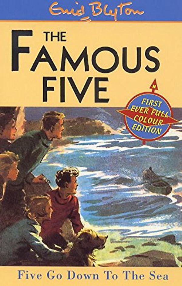Cover Art for 9780340765258, Five Go Down to the Sea (The Famous Five) by Enid Blyton