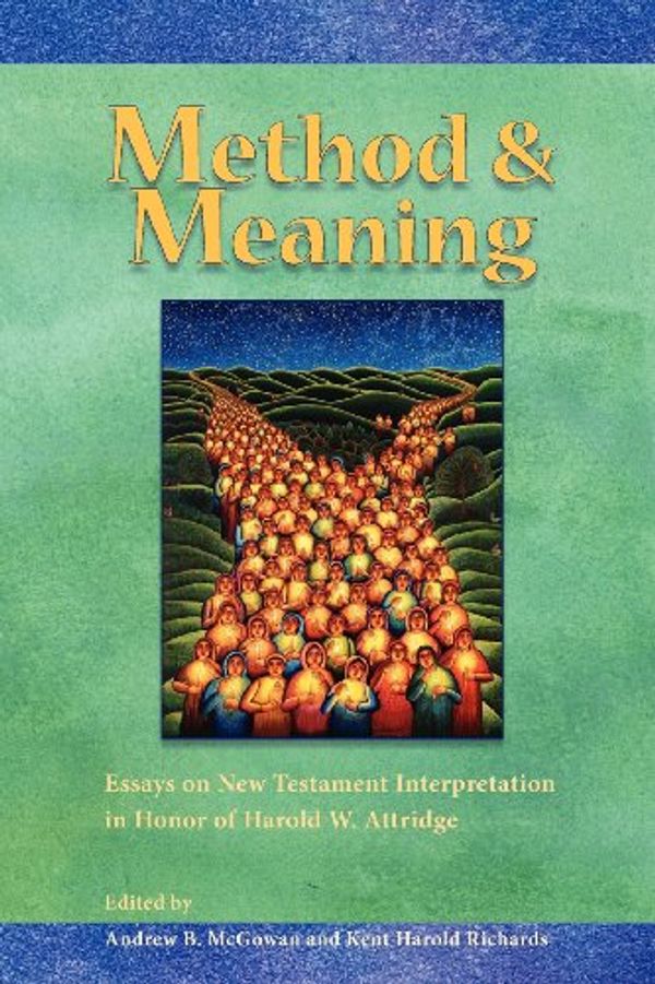 Cover Art for 9781589836310, Method and Meaning by Andrew B. Mcgowan