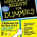 Cover Art for 0785555504370, Windows 98 Registry for Dummies by Glenn E. Weadock