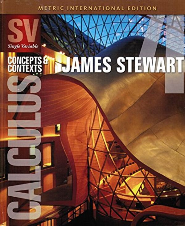 Cover Art for 9781439046913, Single Variable Calculus by James Stewart