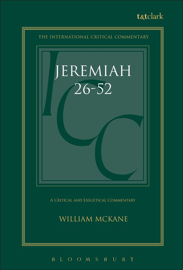 Cover Art for 9780567097323, Jeremiah Vol 2 26-52 by William McKane