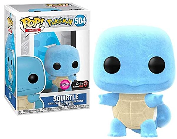 Cover Art for 0889698475235, Funko POP! Games: Pokemon - Squirtle [Flocked] #504 Exclusive by Unknown