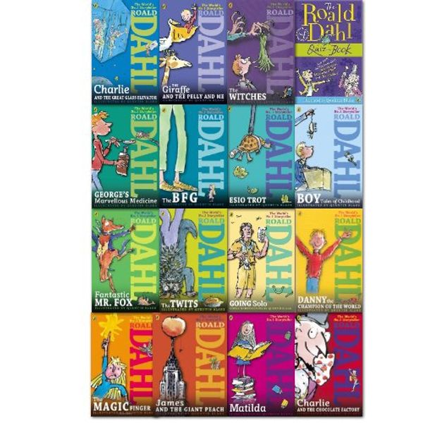 Cover Art for 9788033656746, Roald Dahl Children's Collection 16 Books Set and Roald Dahl Quiz Book, by Roald Dahl