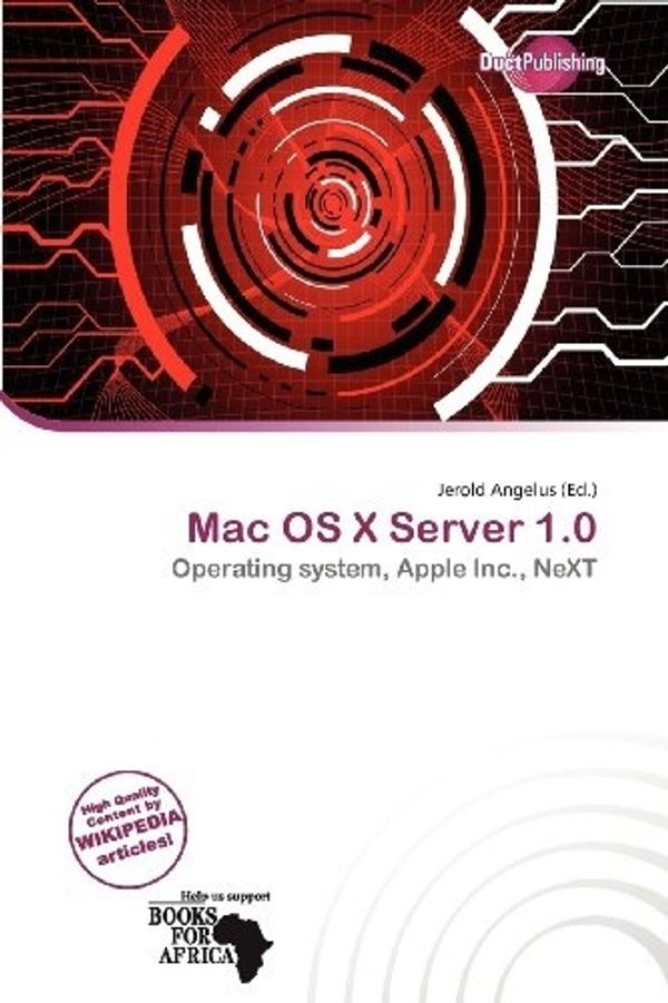 Cover Art for 9786200770714, Mac OS X Server 1.0 by Jerold Angelus