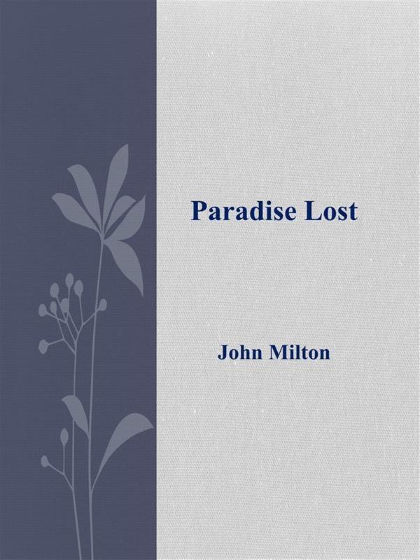 Cover Art for 9788892513440, Paradise Lost by John Milton