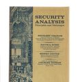 Cover Art for 9780071603133, Security Analysis by Benjamin Graham