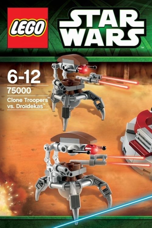 Cover Art for 0673419191579, Clone Troopers vs. Droidekas Set 75000 by LEGO