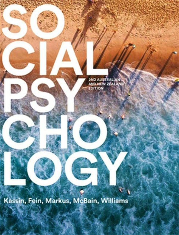 Cover Art for 9780170420563, Social Psychology Australian & New Zealand Edition with Online Study Too ls 12 months by Saul Kassin